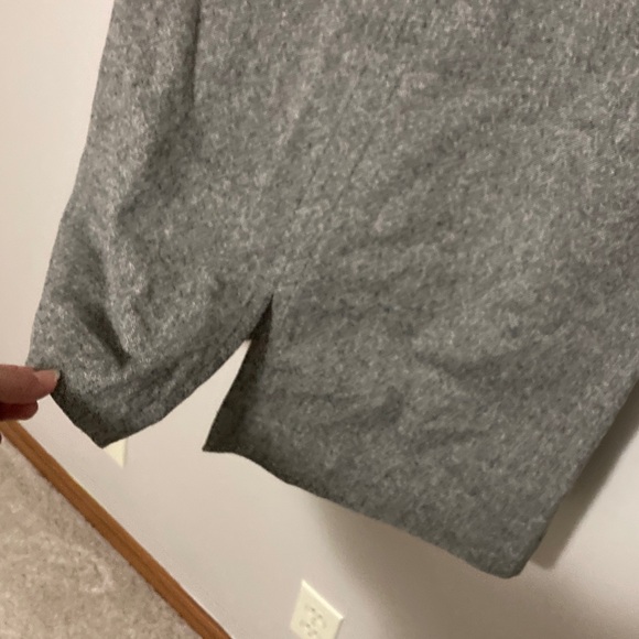 Vintage Pendleton Charcoal Gray Wool Pencil Skirt, Midi, Women’s Size 12 - Picture 4 of 9